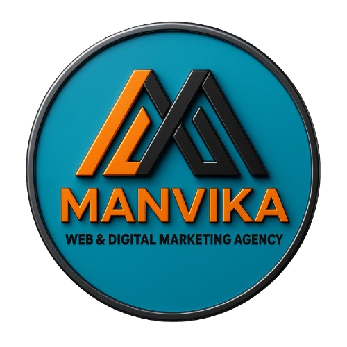 Manvika Digital Marketing Logo